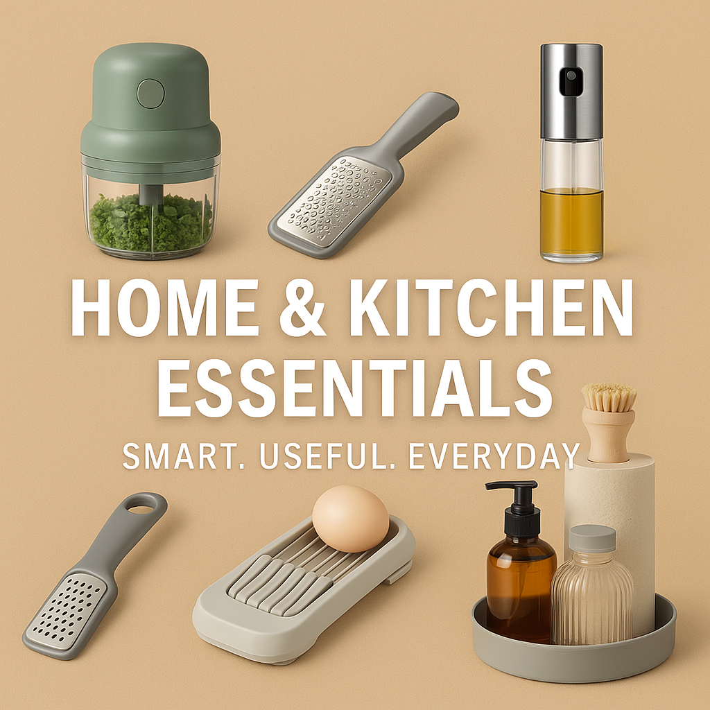 Home & Kitchen Essentials – Smart Tools for Everyday Use