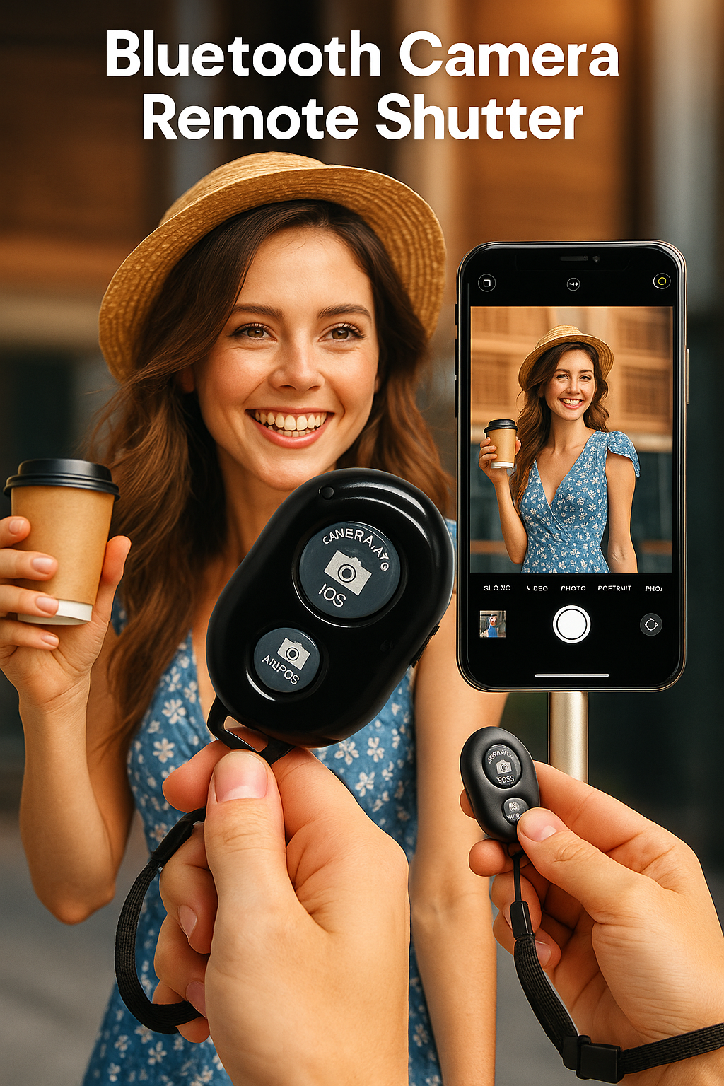 Bluetooth Camera Remote Shutter