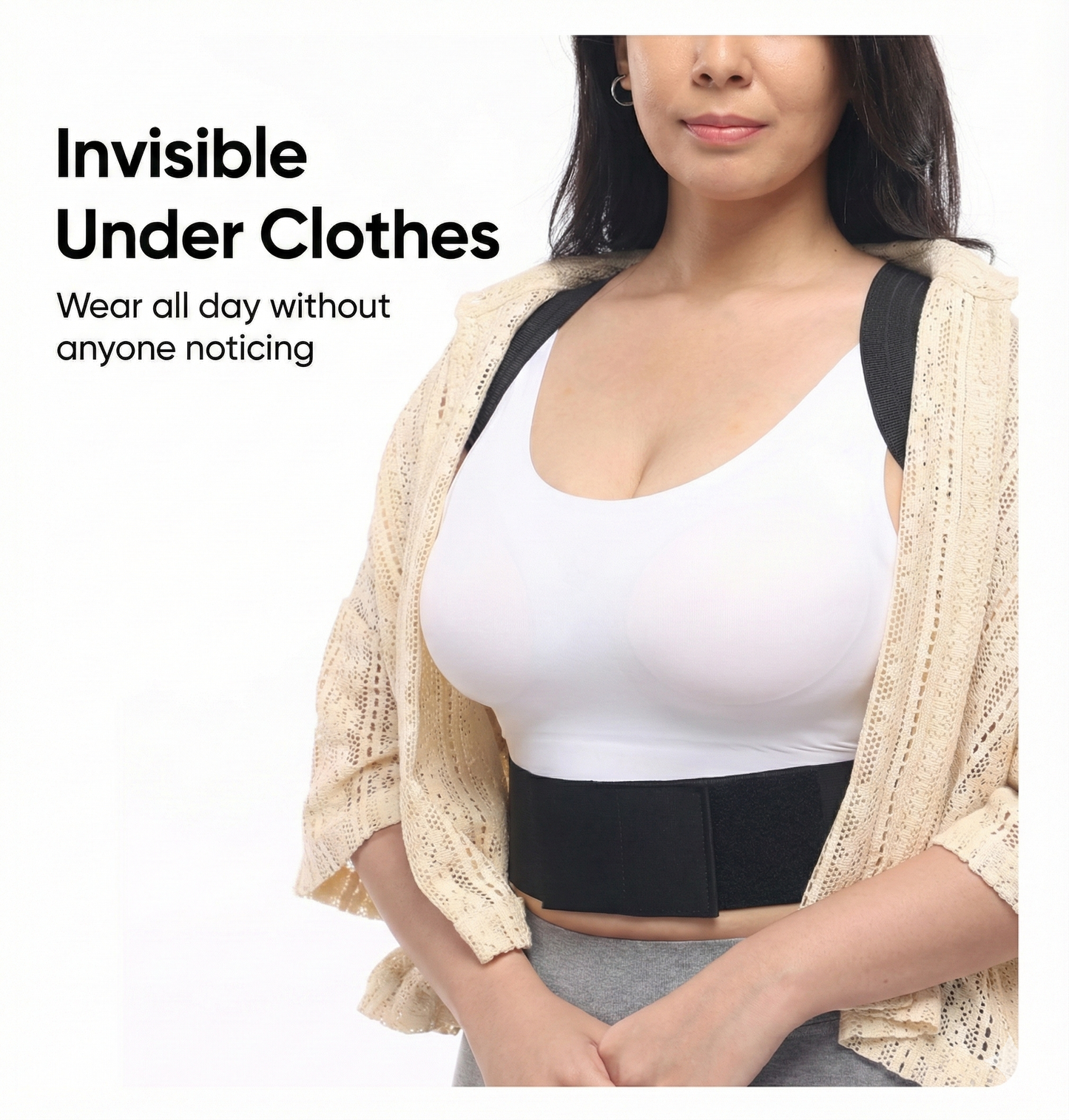 Posture Corrector Belt Unisex – Back Support & Spine Alignment