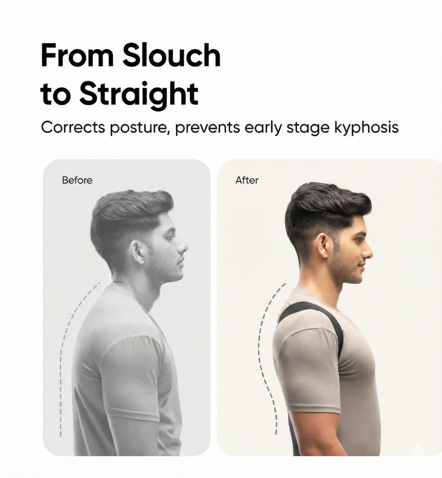 Posture Corrector Belt Unisex – Back Support & Spine Alignment